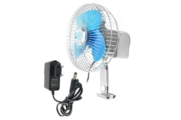 Ac DC Fan 12 inch with 12v Adapter