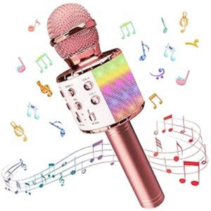 Handheld Wireless Singing Mike Multi Function Bluetooth Karaoke Microphone
