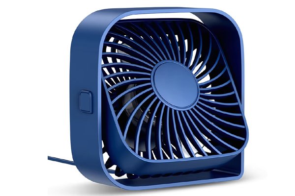 USB PORTABLE SMALL COOLING FAN WITH STRONG WIND, QUIET MINI PERSONAL FAN